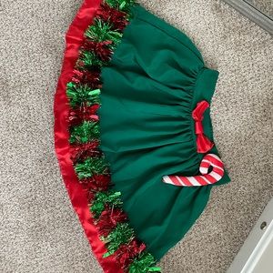 Festive and fun Christmas skirt.